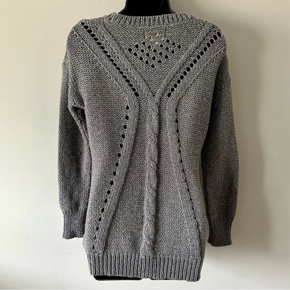 Euc Ruby Moon Sweater Cable Knit Anthropologie Si… - image 2